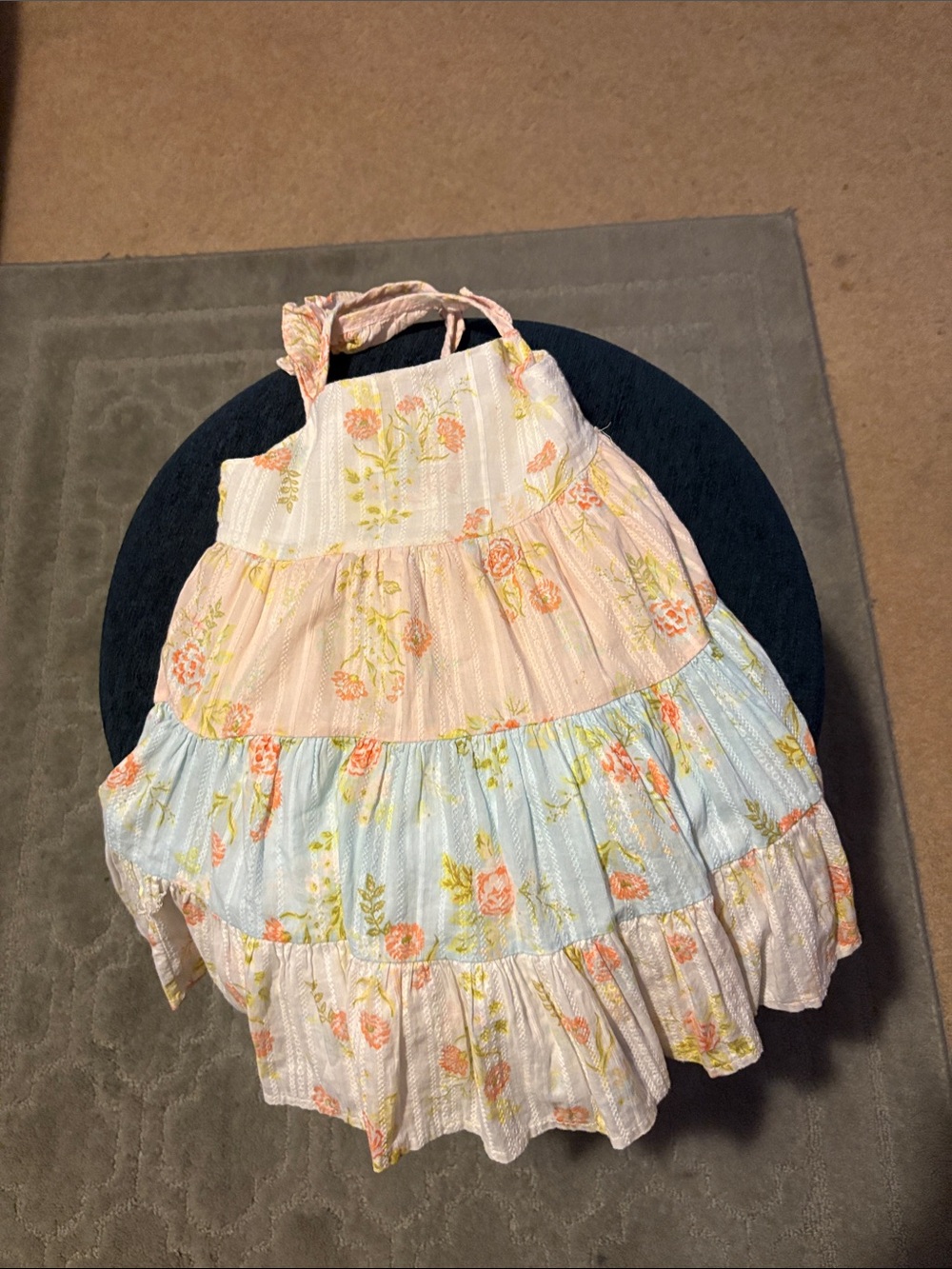 Catherine Malandrino Girls Tiered Floral Sundress - size 2T
